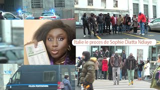 Urgent urgent 🛑 en ltalie le procès de Sophie Diatta Ndiaye renvoyé jusquau 09 janvier [upl. by Ulrick]