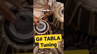 G Tabla Tuning High Scale Dayan [upl. by Raybin]