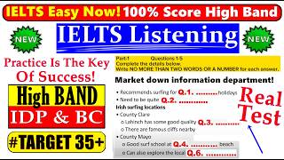 IELTS LISTENING PRACTICE TEST 2024 WITH ANSWERS  06102024 [upl. by Ayrolg]