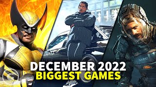 10 Biggest Game Releases For December 2022 [upl. by Irbmac188]