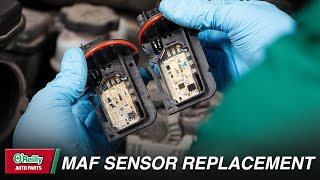 How To Clean amp Replace an MAF Sensor Mass Air Flow Sensor [upl. by Anialam714]