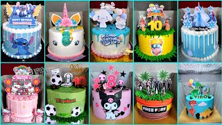 10 Ide Model Kue Ulang Tahun Cantik untuk AnakAnak 💞 Lagu Selamat Ulang Tahun [upl. by Pressey]