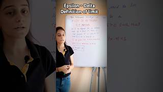 Epsilon Delta definition of limit 📝 ytshortsvideo shorts maths realanalysis education [upl. by Sanfo]