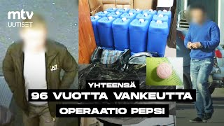 Autossa oli 15 kiloa amfetamiinia I Operaatio Pepsi I Rikospaikka [upl. by Ave]