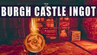 Assassins Creed Valhalla Burgh Castle Ingot Blocked gold chest [upl. by Duyne948]