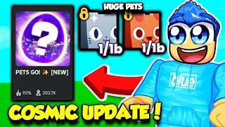 I GOT INSANE HUGE PETS IN THE PETS GO COSMIC UPDATE [upl. by Aisats]