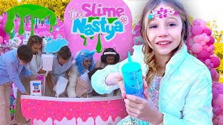 Nastya and her birthday party 8 years old [upl. by Cynara]