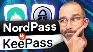 NordPass vs KeePass  Best password manager match [upl. by Ellehcin219]