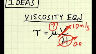 Viscometer Example Problem 23510e [upl. by Schwab]