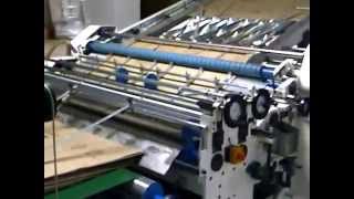 Fully Automatic flute laminator  Natraj Corrugating Machinery Company I 919810275497 [upl. by Apeed190]