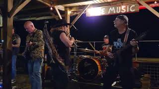 1 Skynyrd Lynyrd Skynyrd Tribute  Gimme Back My Bullets  Lonestar Rally at Woodys  Galveston [upl. by Ettolrahc]