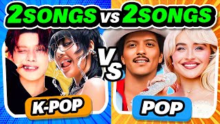 KPOP vs POP 2024 Edition 🔥 Save One Drop One  Kpop Quiz 2024  KMusic Quiz [upl. by Charisse743]