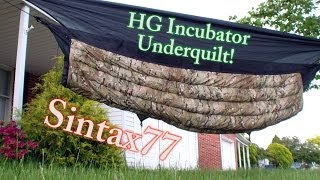 First Look  Hammock Gear Incubator 40 Underquilt [upl. by Rask]