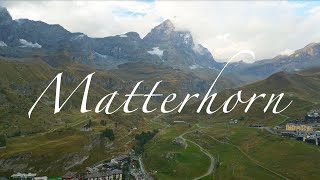 Matterhorn 4k view from BreuilCervinia Aosta Valley Italy [upl. by Celeski]