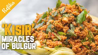 How to Make KISIR Turkish Version Of Tabbouleh  An Incredibly Delicious VEGAN Appetizer Recipe 🌱 [upl. by Ainesej]