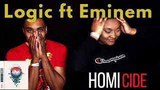 Logic Homicide ft Eminem  HE’S INVITED TO THE COOKOUT 😩🔥 [upl. by Durkin242]