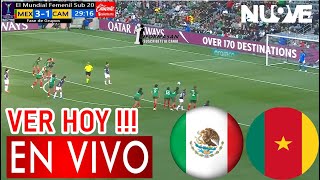 🔴En Vivo México vs Camerún DONDE VER A QUE HORA JUEGA MEXICO VS CAMERUN Partido Femenil Mundial [upl. by Anitsrik]