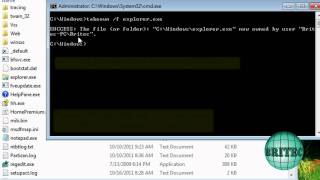 How to Replace  Fix explorerexe shell32dll in Windows 7 by Britec [upl. by Maxfield]