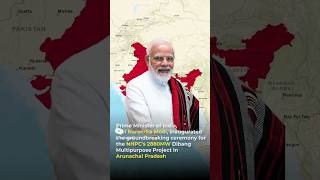 Dibang Multipurpose Hydroelectric Project in Arunachal Pradesh manikantsir upsc2024 modi [upl. by Simmie]