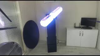 3D Hologram AD LED Fan  Hologram Reklam Cihazı  3ANGLE [upl. by Tally494]