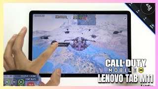 Lenovo Tab M11 Call of Duty Mobile Gaming test CODM  Helio G88 [upl. by Masha288]