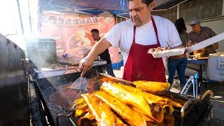 The Original Taco Bell Tacos  MEXICAN STREET FOOD Tour in Los Angeles California [upl. by Arelus]