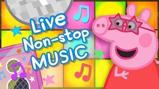 Peppa Pig Official Music Videos 🐷 Peppa Pig Music amp Songs 247 🪩 Peppa Pig Theme Tune Remix amp More [upl. by Aimek]