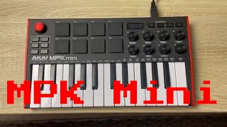 AKAI Professional MPK Mini MK3  25 Key USB MIDI Keyboard Quick Review [upl. by Ethelbert]