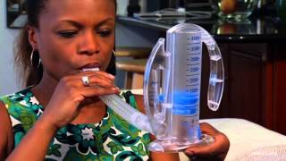 How to Use Your Incentive Spirometer English  Memorial Sloan Kettering [upl. by Pierson454]