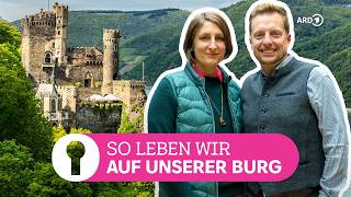 Unglaubliches Zuhause Junge Familie wohnt auf einer Burg hoch über dem Rhein  ARD Room Tour [upl. by Ahker]