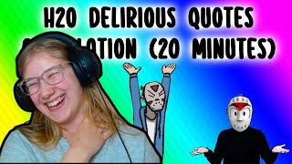 Trying not to laugh at hilarious H20 Delirious quotes [upl. by Ilahsiav]