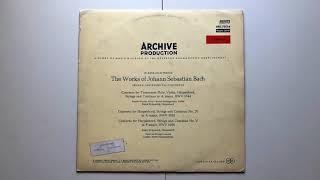 Ralph Kirkpatrick  BACH Continuo in A minor BWV 1044 09 1962 [upl. by Hiller]