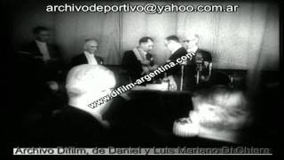 Velasco Ibarra entrega el poder a Ponce Enríquez  DiFilm 1956 [upl. by Brinkema]