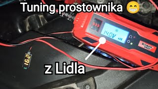 165 V Tuning Prostownika z Lidla 😉 istna partyzantka  😱 [upl. by Ylecara]