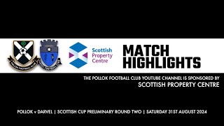 Pollok v Darvel  31st August 2024 [upl. by Nali]