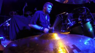 quotLeaving All Behindquot  CELLADOR Drum Cam Live support for Queensryche 020316 [upl. by Acinomahs224]