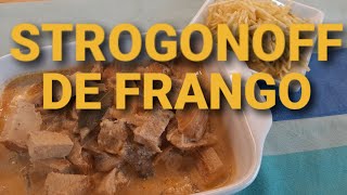 STROGONOFF DE FRANGO COM COGUMELOS [upl. by Ennoitna360]