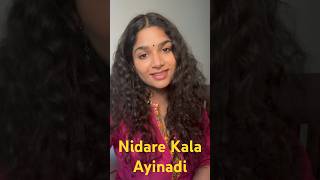 Nidhare Kala Ayinadi  Surya So Krishnan  aditibhavaraju  shorts [upl. by Donelle215]