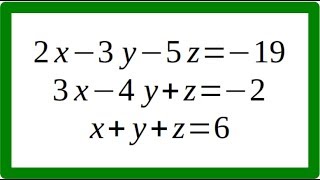 Sistema de ecuaciones de 3x3 Método de Reducción [upl. by Gonsalve820]
