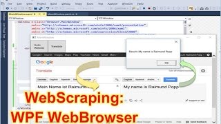 WPFWebscraping How to Read  Write a Website With the WebBrowser [upl. by Allemac424]