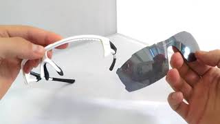 Northwave Tour Pro sunglasses lens replacement [upl. by Camala]