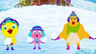 Eena Meena Deeka  Snow Fight  Funny Cartoon Compilation  Videos For Kids [upl. by Laryssa]