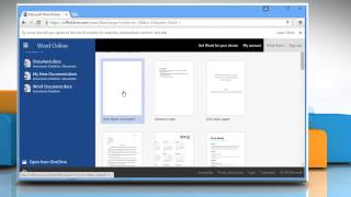 How to use Microsoft® Word Online  Tutorial Part 1 [upl. by Esej]