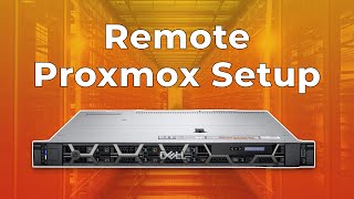 How I Setup a Proxmox Server through iDRAC [upl. by Icak]