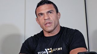 VITOR BELFORT SAYS HE WONT HURT HOLYFIELD WANTS TO FIGHT CANELO amp CALLS MAYWEATHER SHAMEFUL [upl. by Schoening]