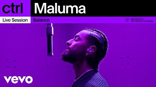 Maluma  Balance Live Session  Vevo ctrl [upl. by Hokanson]