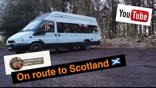 Stopover near Morpeth on way to Scotland 👍 camper vanlifeuk offgrid drone vanlife fordtransit [upl. by Clifford]