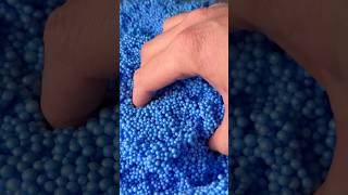 Making a silicone sphere filled with sticky foam balls [upl. by Gniy]