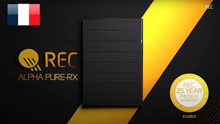 REC Alpha PureRX  un panneau solaire qui donne vraiment du pouvoir de la Solar’s Most Trusted [upl. by Leibarg]