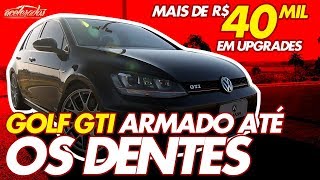 MONSTRO FUÃ‡ADO GOLF GTI DE 400 CV ENCARA A PISTA  VOLTA RÃPIDA COM RUBINHO 129  ACELERADOS [upl. by Goat]